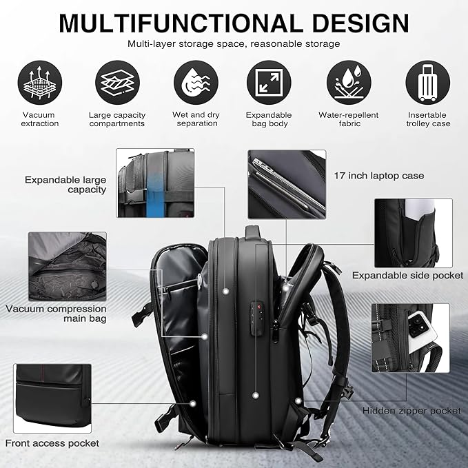 Vacuum Compression Backpack