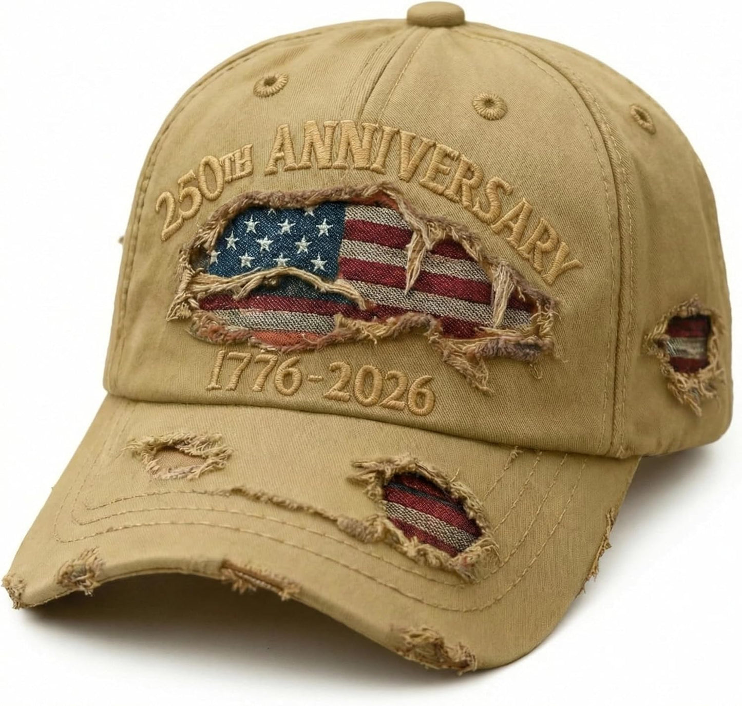 Patriotic Eagle Baseball Cap