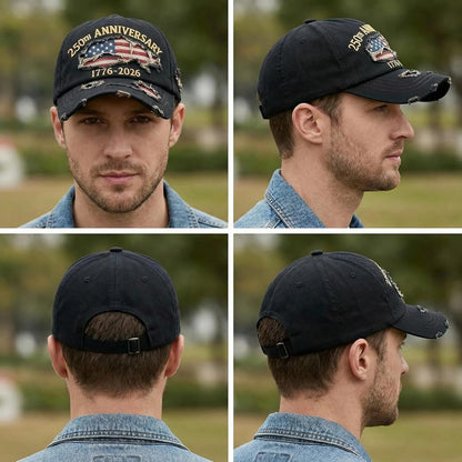 Patriotic Eagle Baseball Cap
