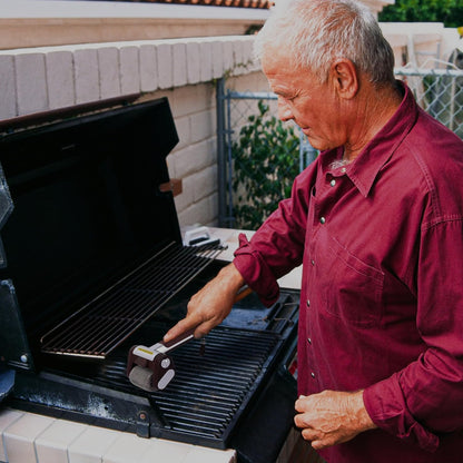 Bristle-Free Spinning Grill Brush