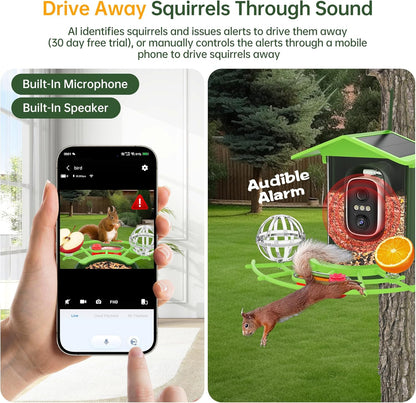 Smart Camera Bird Feeder