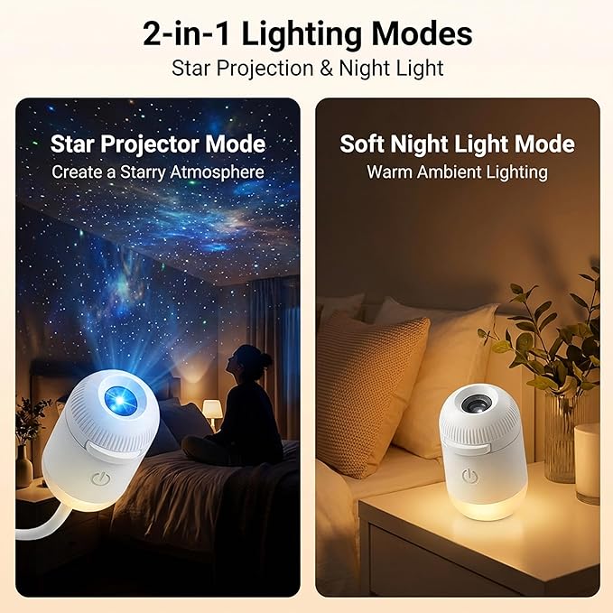 Star Projector Night Light