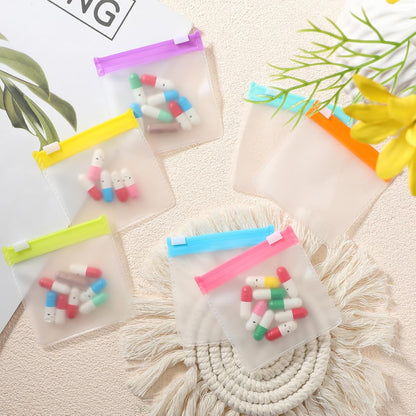 Zippered Pill Pouch Set