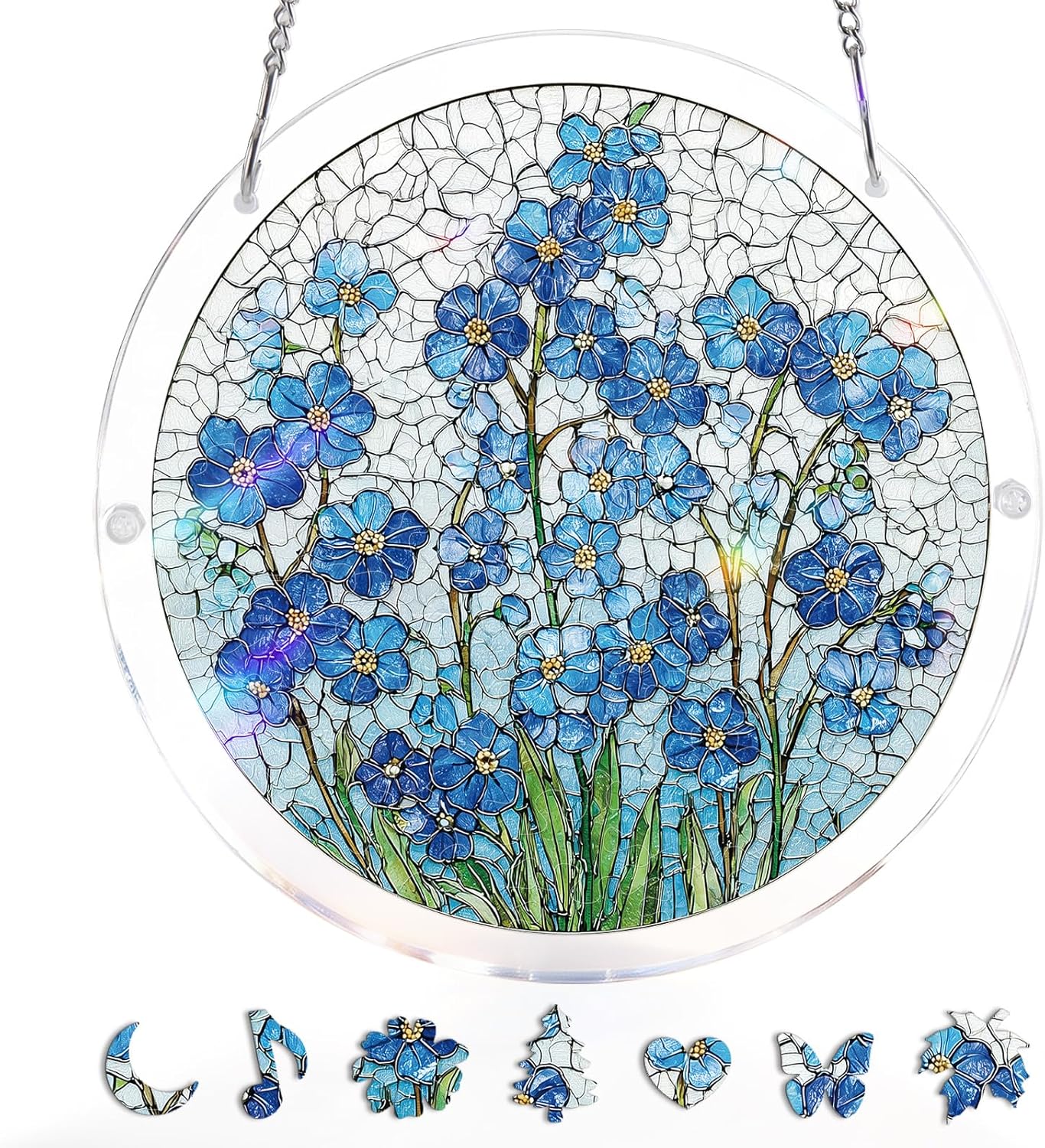 Acrylic Puzzle Suncatcher