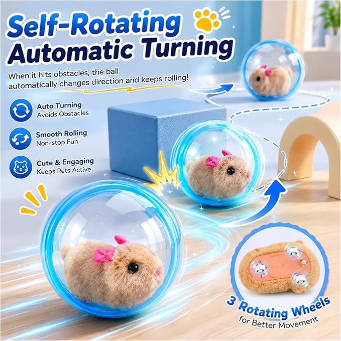 Interactive Spinning Pet Toys