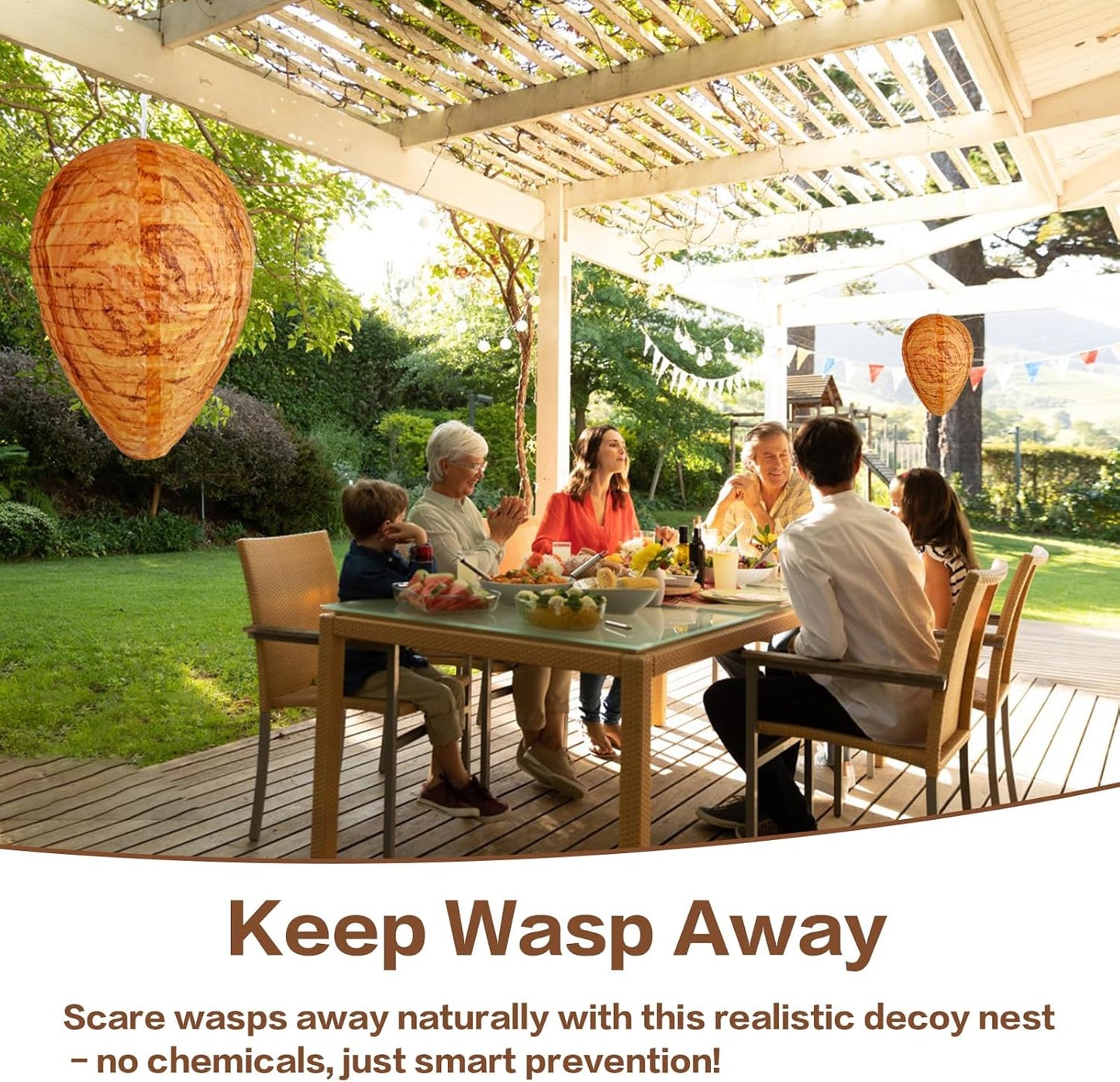 Wasp Nest Hanging Lanterns