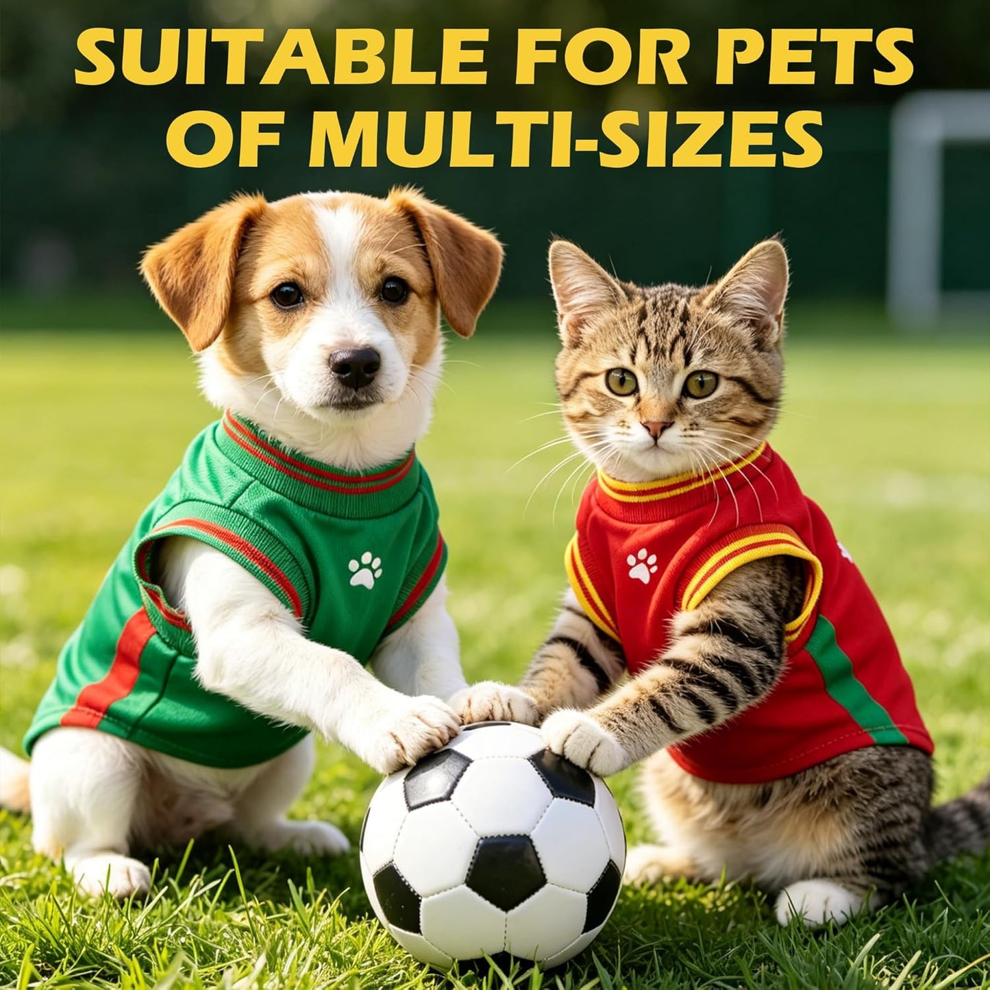 Breathable Pet Soccer Jerseys