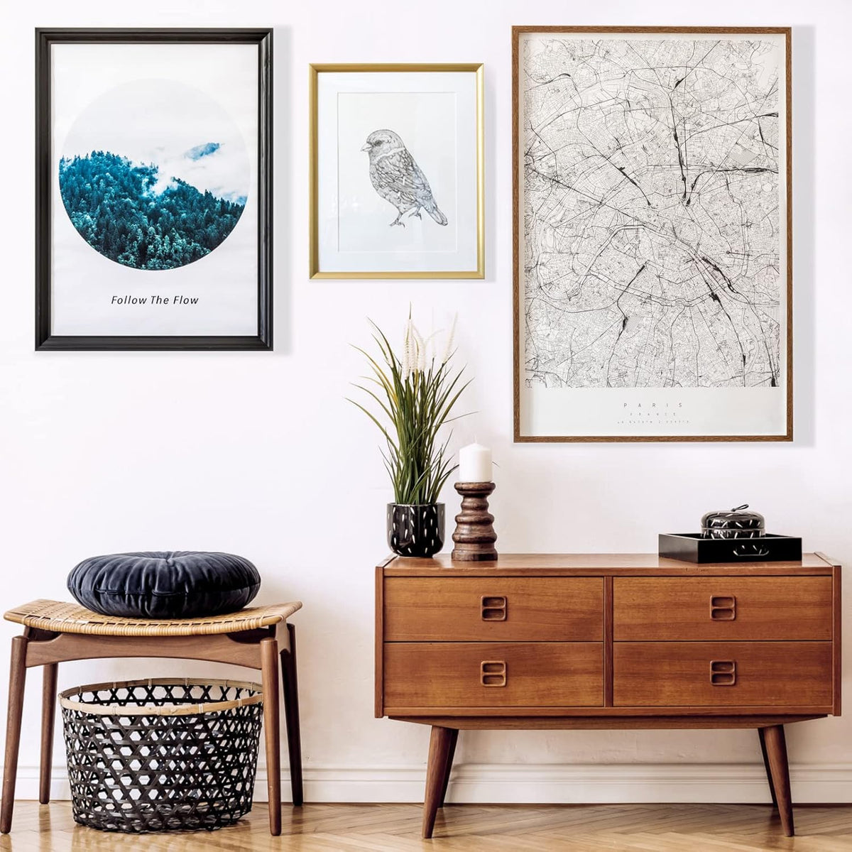 Damage-Free Sticky Picture Hanging Strips