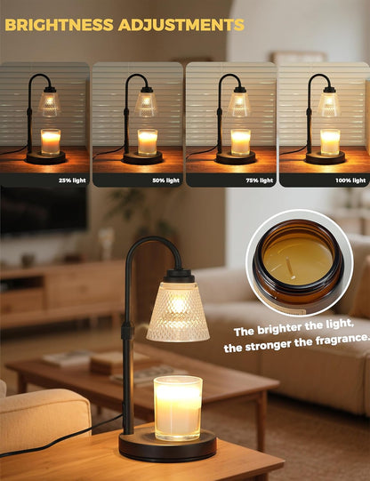 Dimmable Timer Candle Warmer