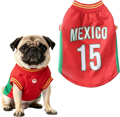 Breathable Pet Soccer Jerseys
