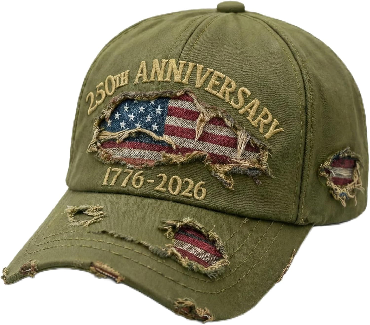 Patriotic Eagle Baseball Cap