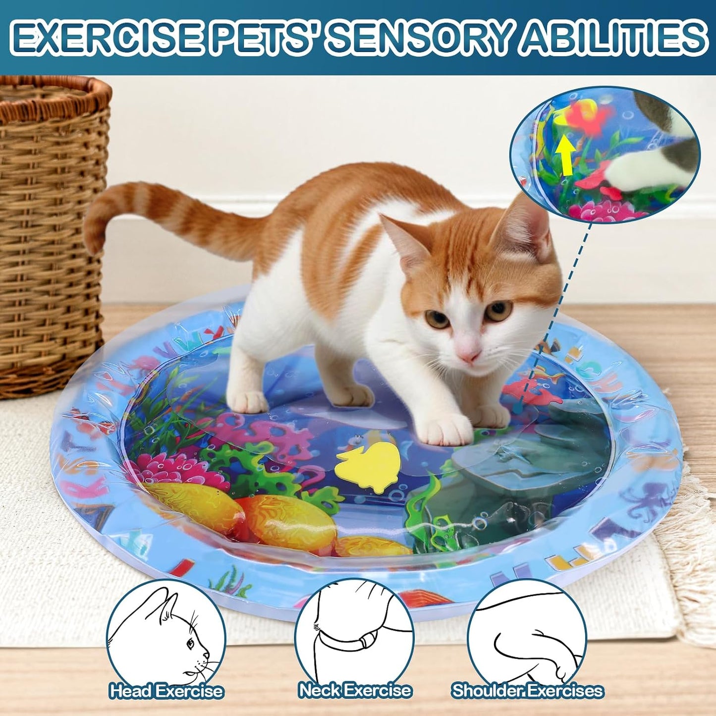 Inflatable Ocean Sensory Play Mat