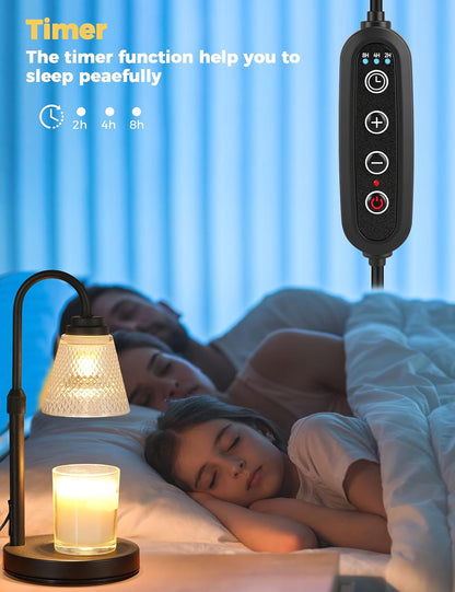 Dimmable Timer Candle Warmer