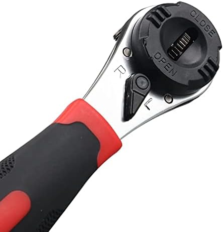 Adjustable Ratchet Wrench 6-22mm Heavy Duty CR-V Steel Repair Spanner