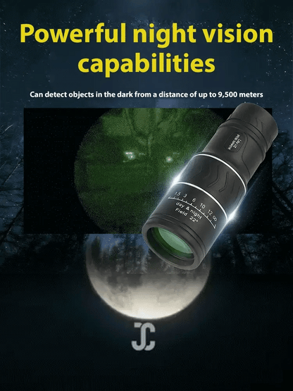 Recommended by mountain guides! 100x high-powered monoculars, IPX5 waterproof and fogproof