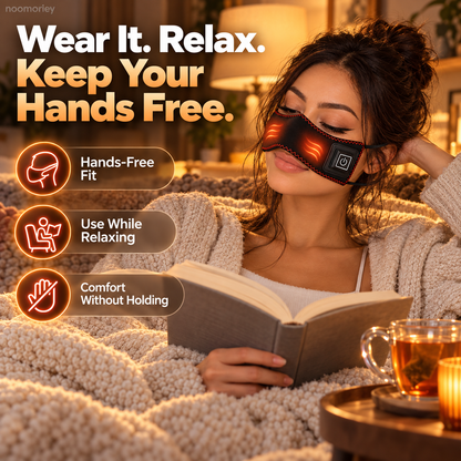 Rechargeable Heated Nasal Pad 3 Heat Levels & Hands-Free Comfort