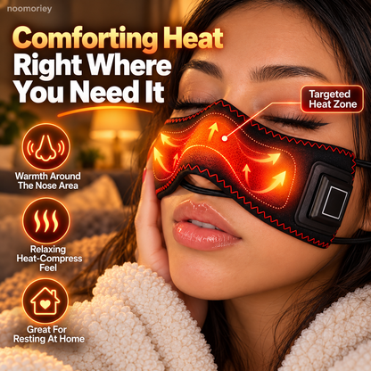 Rechargeable Heated Nasal Pad 3 Heat Levels & Hands-Free Comfort