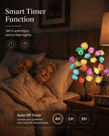 Romantic LED Rose Tree Light with Remote