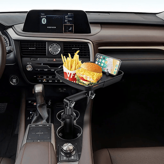 360 Rotating Car Food Tray & Phone Holder