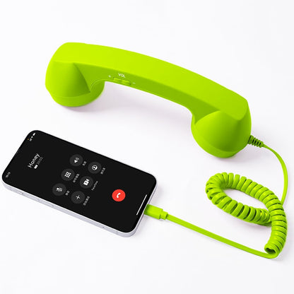 Retro Wired Telephone Handset for Smartphones | Vintage Style Phone Receiver