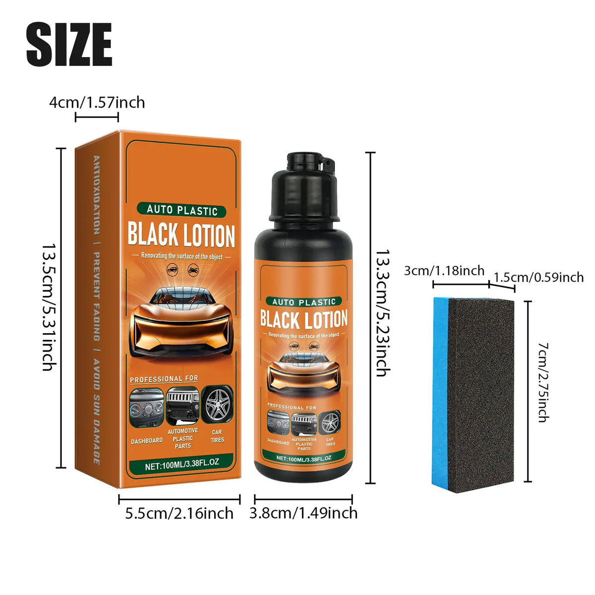 Car Plastic Restorer | Bring Faded Trim Back to Black