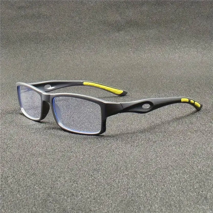 6PCS Men's and Women's Retro Square High-definition Reading Glasses