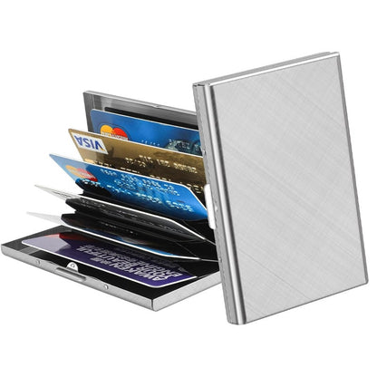 Stainless Steel RFID-Blocking Card Holder