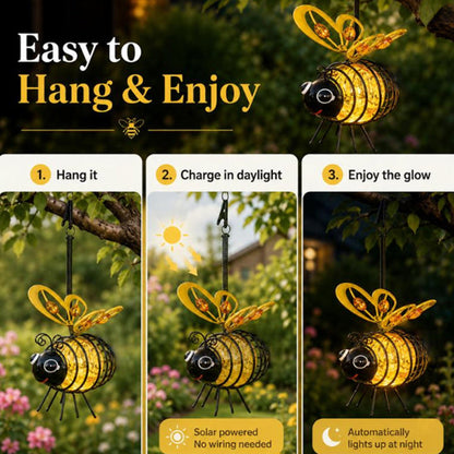 Solar Bee Garden Lights