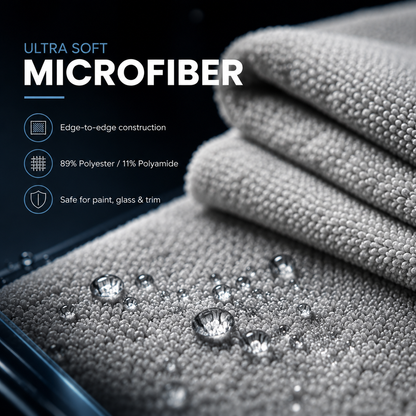 Ultra Absorbent Microfiber Drying Towels Scratch-Free Car Detailing Cloth for Paint, Glass & Trim