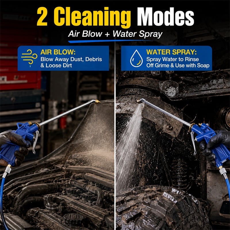 Powerful Water and Air Dual-Use Blower Gun