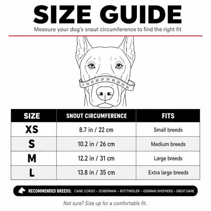 EARLY HALLOWEEN Hell Hound Monster Muzzle