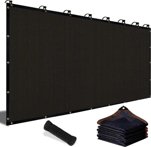 Blackout Cloth (Black) - 10 x 13ft UV-Resistant Shade Net