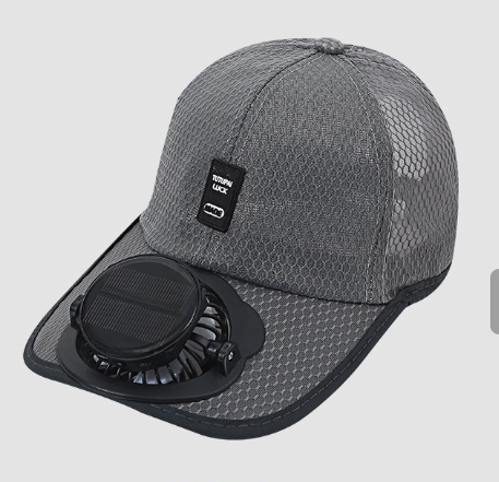 2026 Pro Outdoor Cooling Hat: Dual-Power Fan Cap