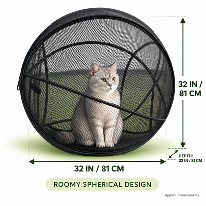 FreshAir Cat Haven Pop-Up Mesh Playpen