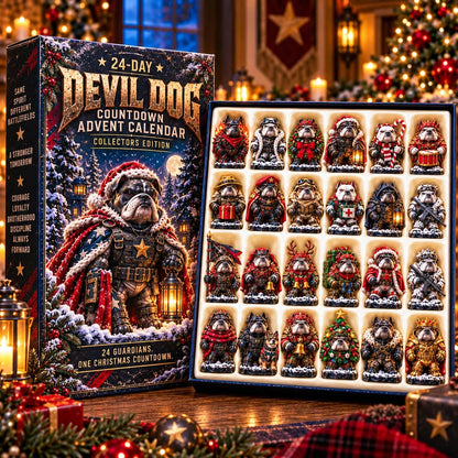 Devil Dog 24-Day Christmas Countdown Advent Calendar