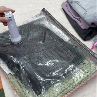 Travel Vacuum Storage Set