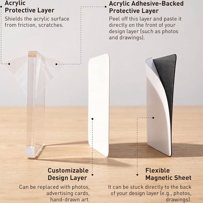 Magnetic Fridge Photo Frames