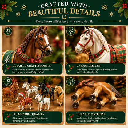 Christmas Horse Advent Calendar--24 Days of Horse Friends & Holiday Memories