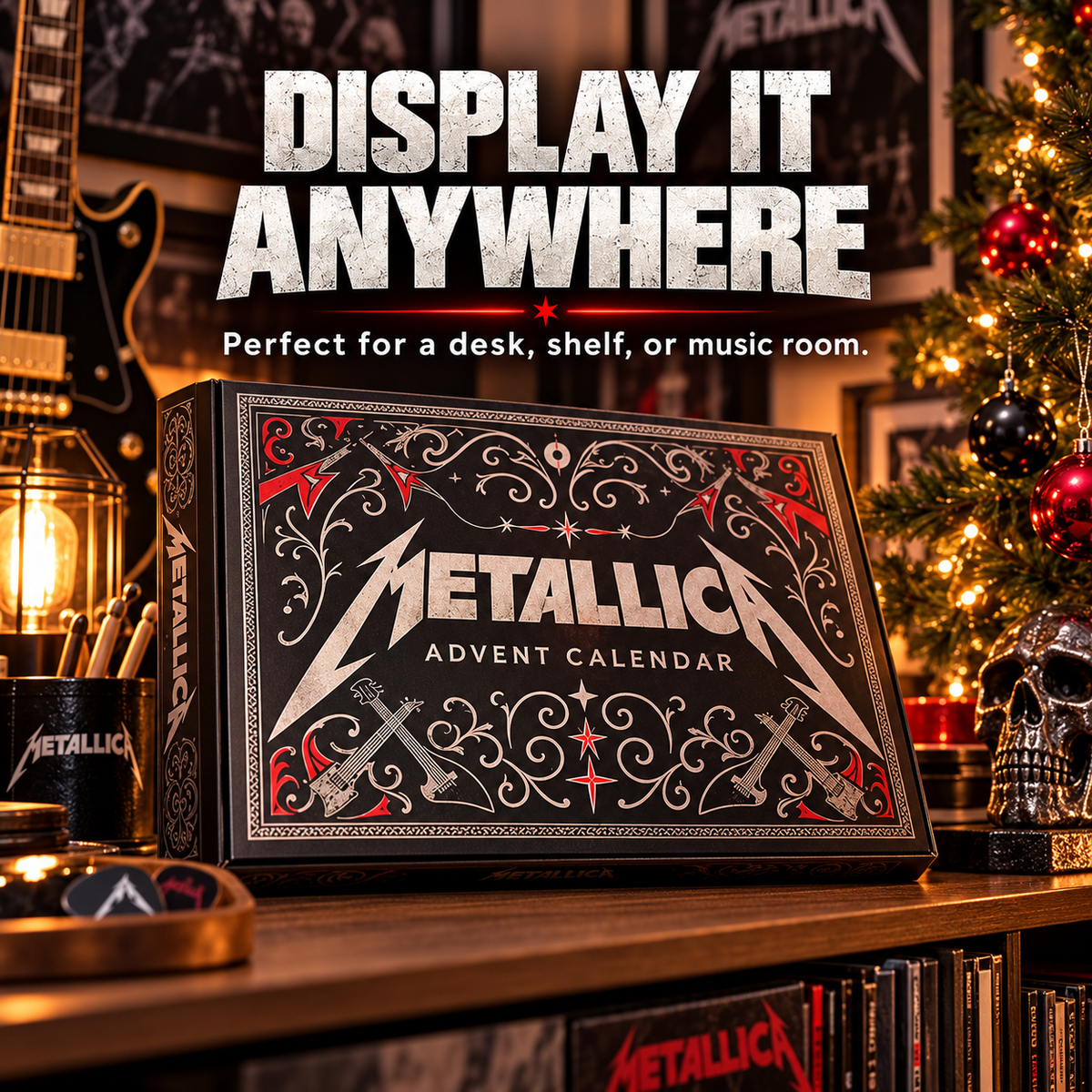 Metallica Advent Calendar 24-Day Rock Christmas Countdown