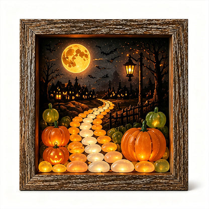 Lighthouse Shadow Box Light