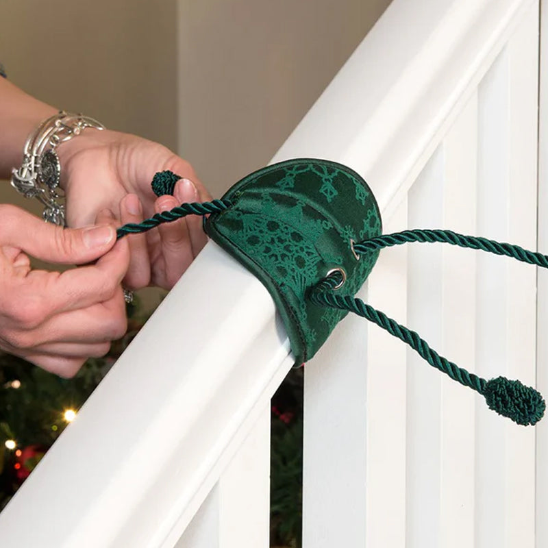 Reusable Banister Garland Ties No-Scratch Christmas Decor Straps