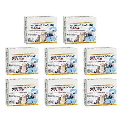 Powerful Washer Deep Cleaner Tablets Eliminate Hidden Bacteria & Bad Smells Fast