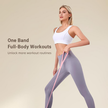 Figure 8 Resistance Bands Silicone Exercise Bands for Women