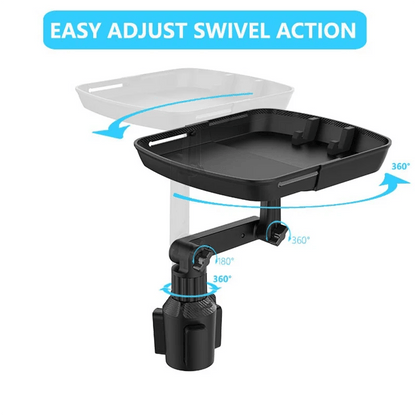360 Rotating Car Food Tray & Phone Holder