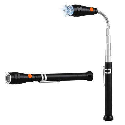 Extendable Magnetic Pickup Tool with LED Light Telescoping, Perfect Gift for Dad