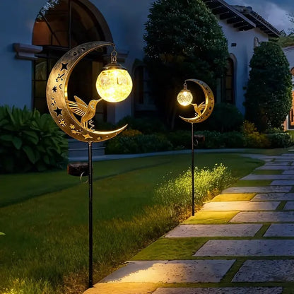 Hummingbird Moon Solar Light