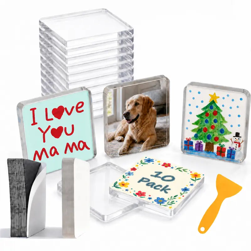 DIY Magnetic Photo Frame Set