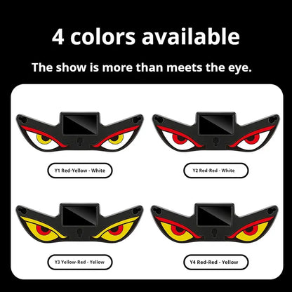 Dynamic LED Rear Window Display - Vampire Devil Eye