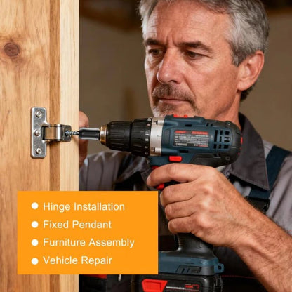 Strong Magnetic Screw Ring - Never Drop Another Screw Again