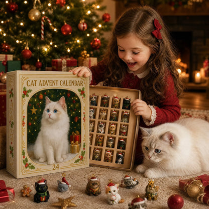 Advent Calendar 2026 Cat Advent Calendar - Giftfor Adults Friends CatOwners and Lovers Christmas Holiday Countdown Gift